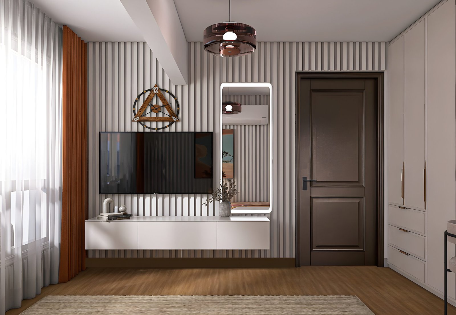 تصميم 3d غرف شبابي للمساحات الصغيره والكبيره بذوق راقي وشيك