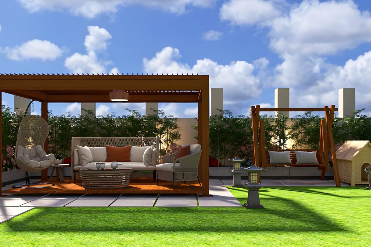 تصميم 3d جاردن فيلا (دريم لاند)