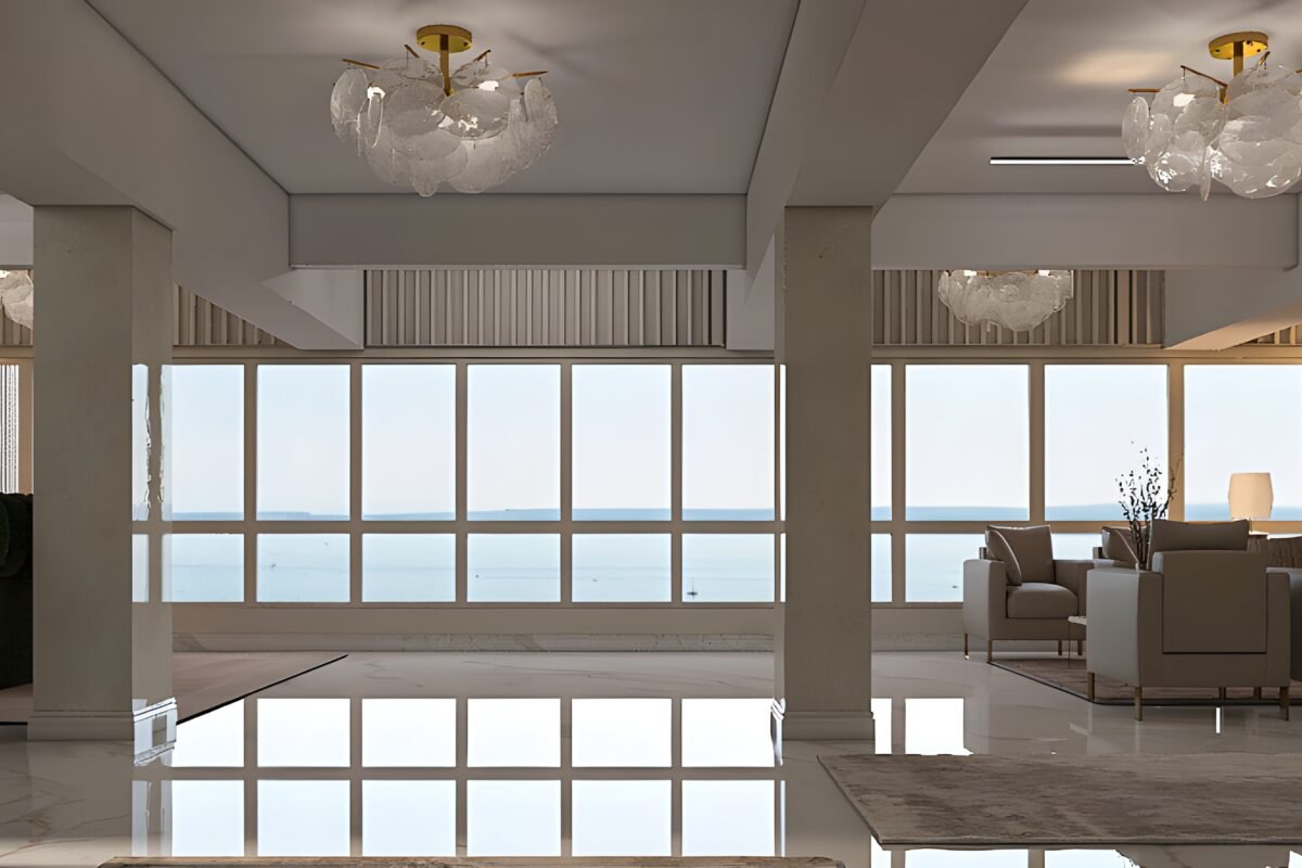 تصميم داخلي 3d فيلا بذوق راقي